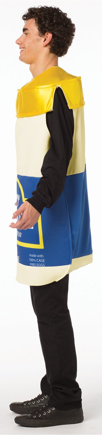 Mayonnaise Jar Costume, Adult One Size