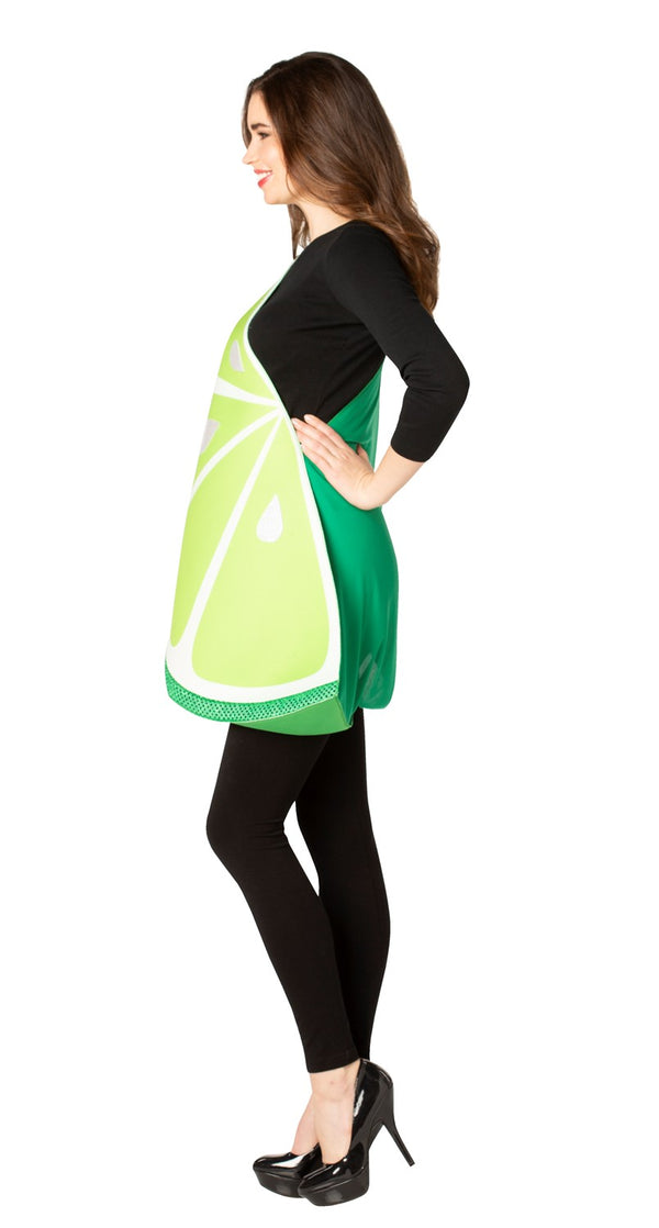 Lime Slice Costume, Adult One Size