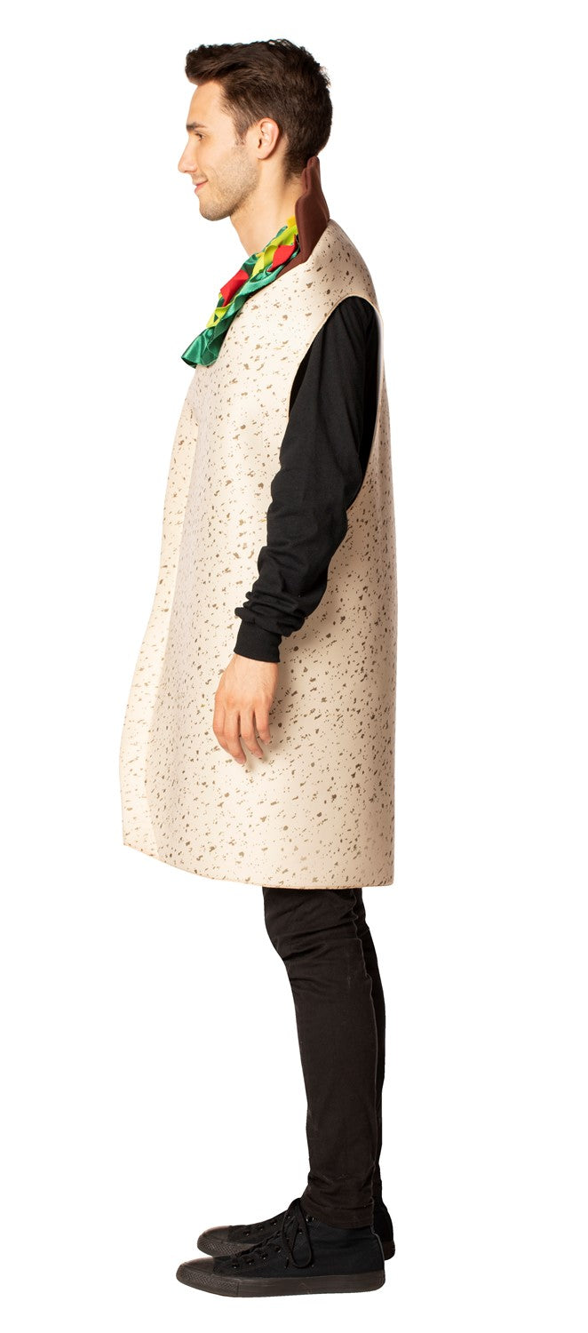 Deluxe Burrito Costume, Adult One Size
