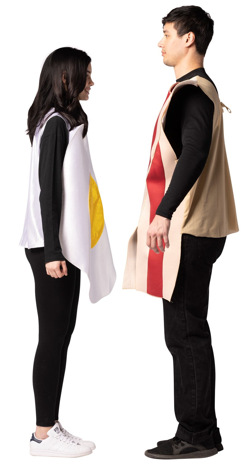 Bacon & Eggs Couples Costume, Adult One Size