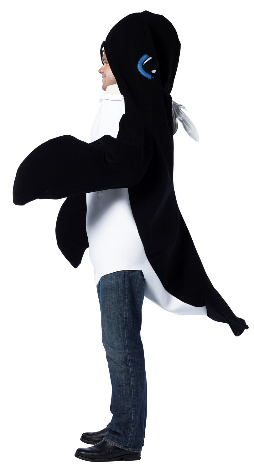 Deluxe Killer Whale Costume, Adult One Size