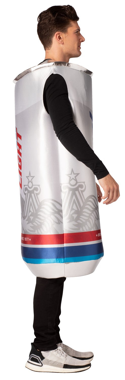 Natural Light Beer Can Costume, Adult One Size