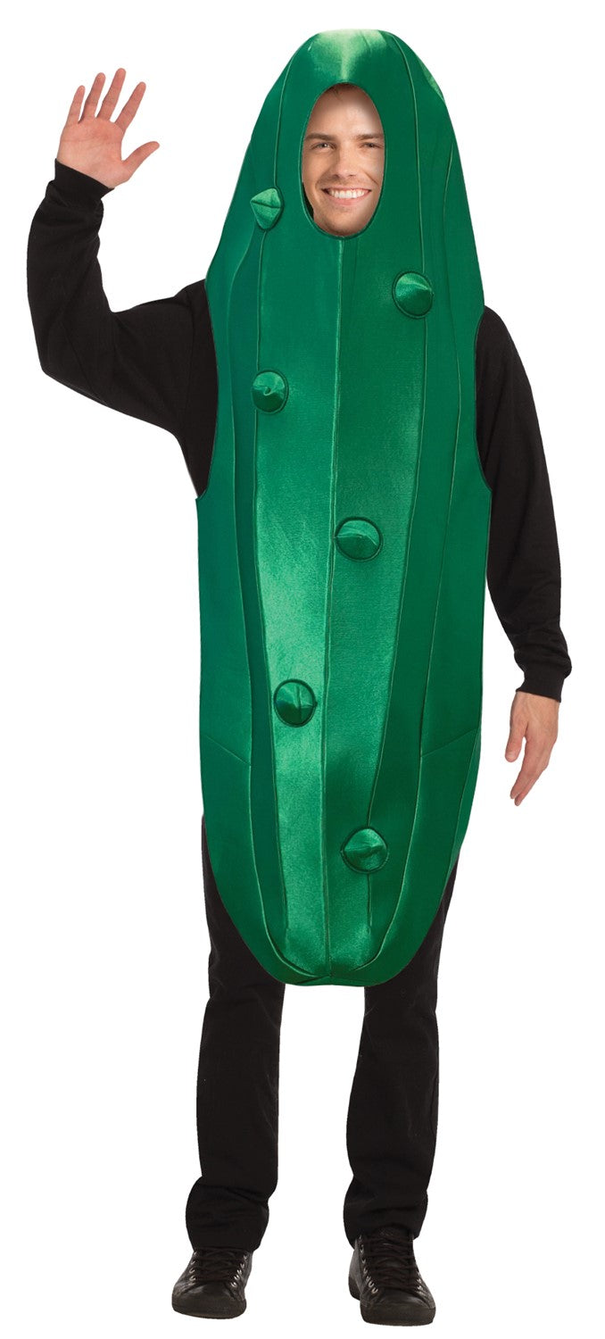 Ultimate Pickle Halloween Costume, Green, Adult One Size