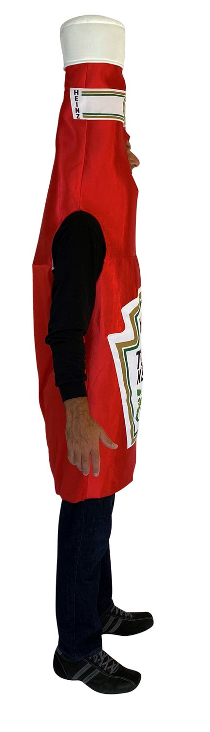 Heinz Classic Tomato Ketchup Bottle Halloween Costume, Adult