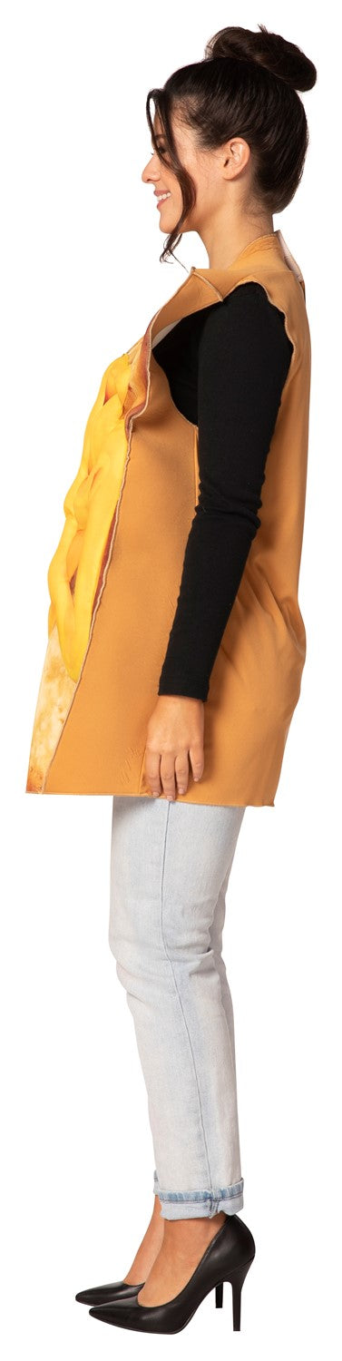 Cracker with Cheezy Cheese Costume, Adult One Size