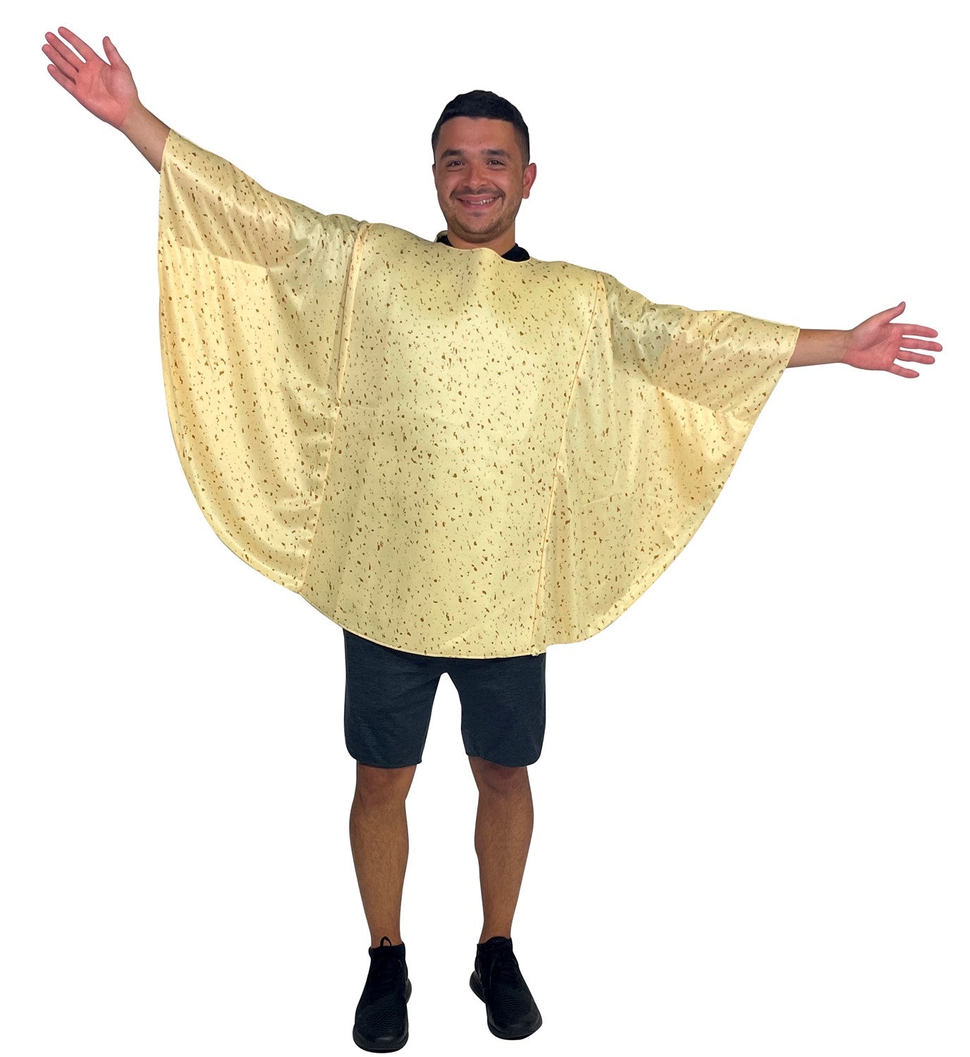 Beef Kebab and Pita Bread Poncho Couples Costume, Adult One Size