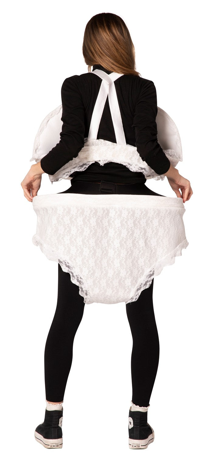 Lace Underwear and Bra Costume, Adult One Size