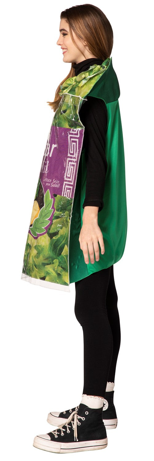 Caesar Salad Kit Costume, Adult One Size