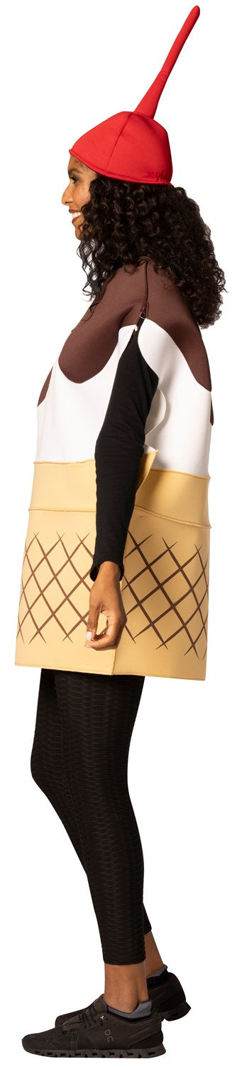 Ice Cream Sundae Halloween Costume, Adult One Size