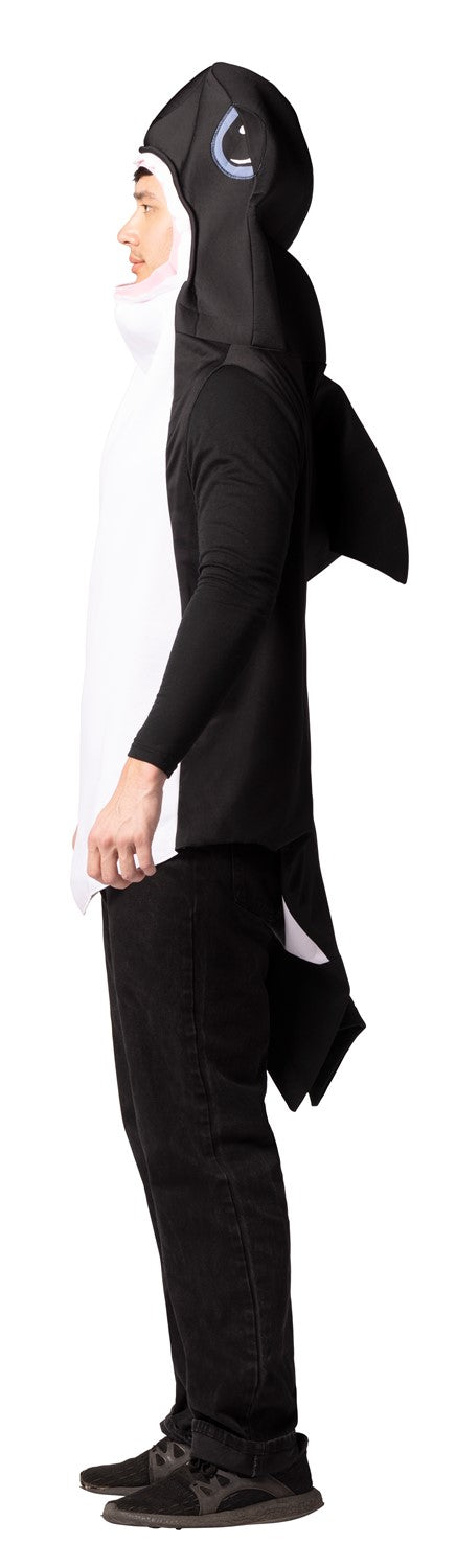 Lightweight Killer Whale Halloween Costume, Adult One Size
