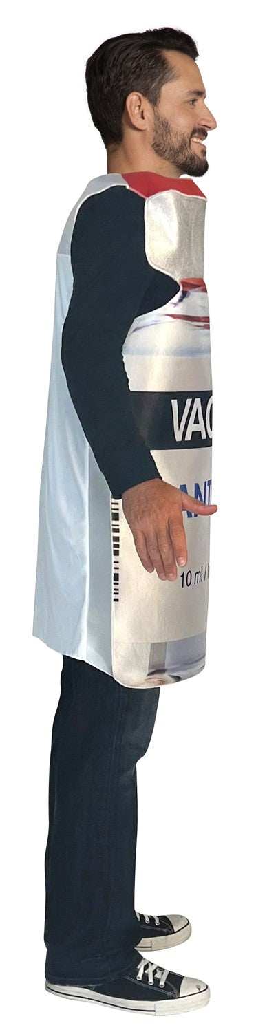 Antiviral Vaccine Bottle Halloween Costume, Adult One Size