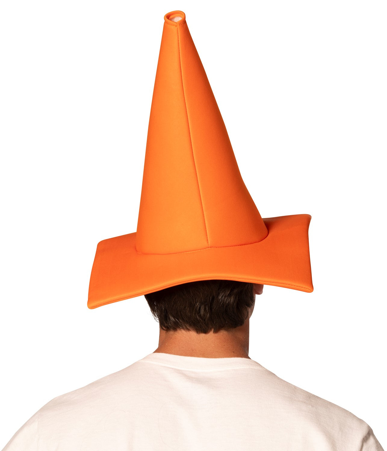 Caution Safety Cone Hat, Adult One Size