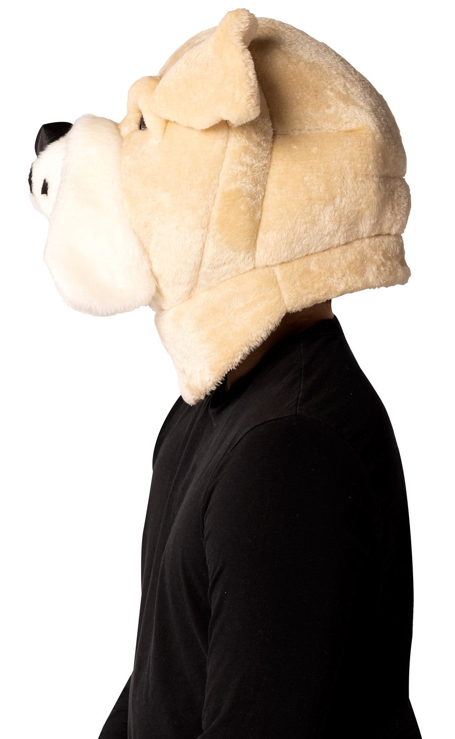 Bulldog Mascot Head Costume, Adult One Size