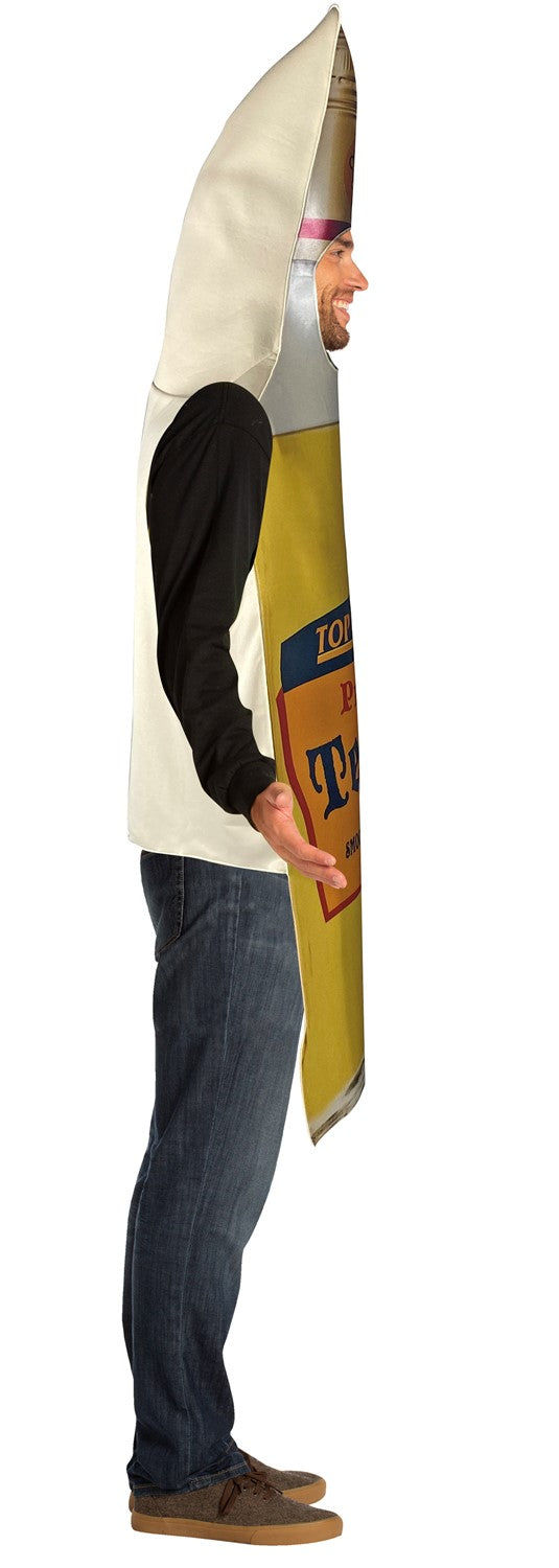 Tequila Bottle & Tequila Worm Couples Costume, Adult One Size