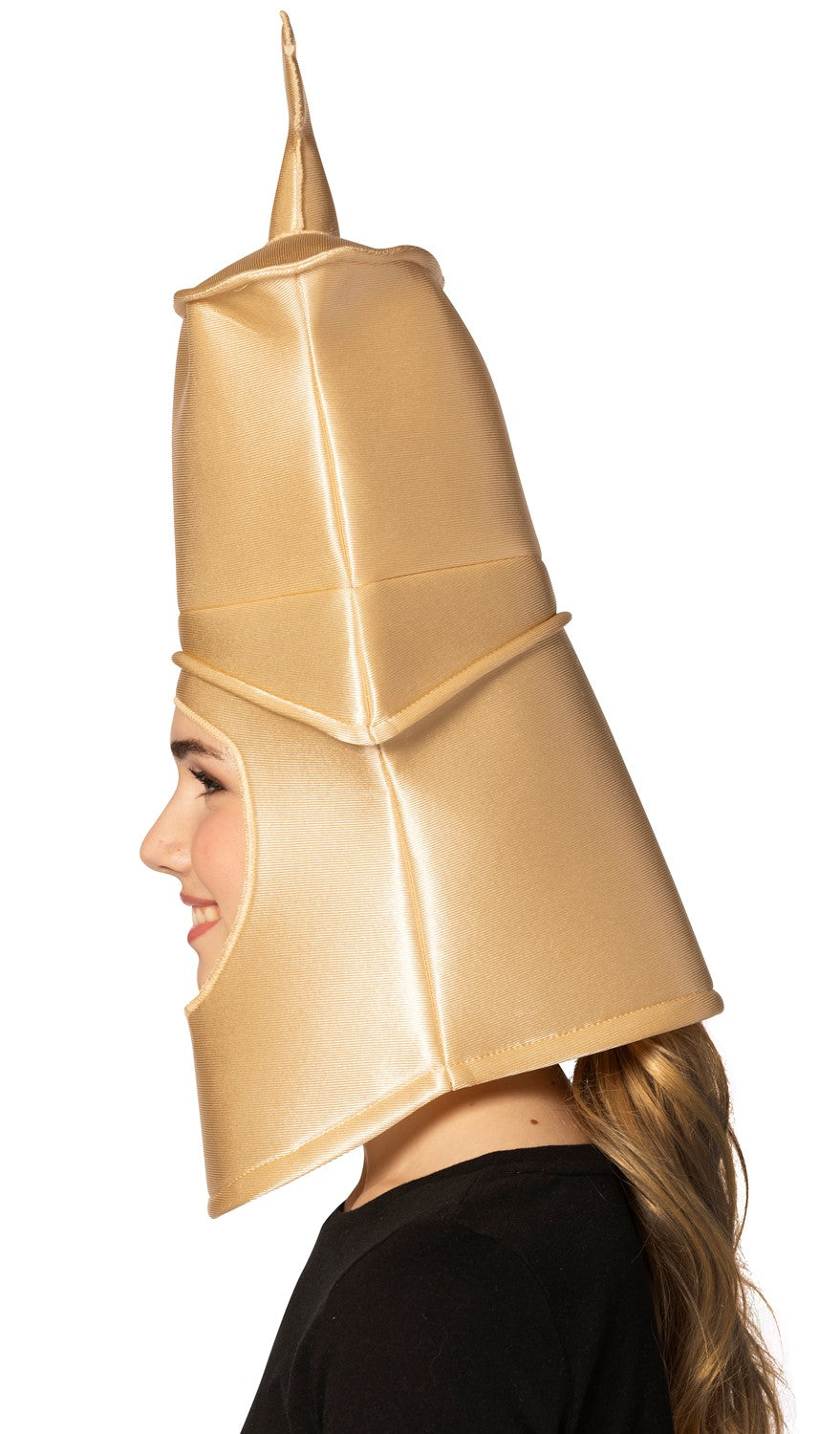 Ultimate Deluxe Beige King Chess Headpiece Mask, Adult One Size