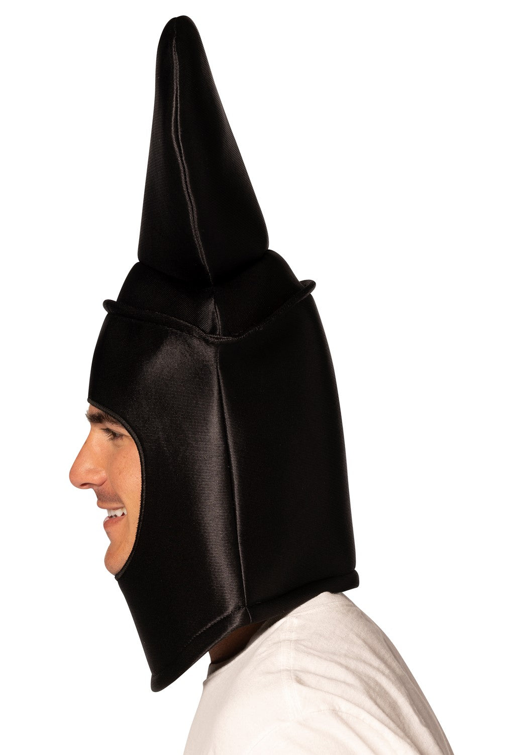 Ultimate Deluxe Black Pawn Chess Headpiece Mask, Adult One Size