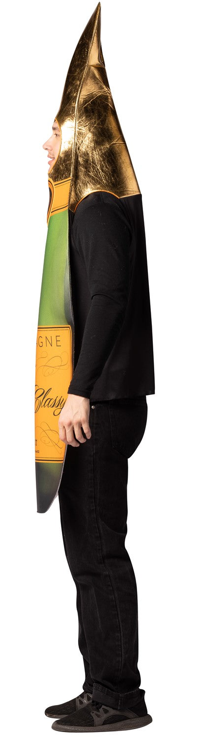 Champagne Bottle Halloween Costume, Adult One Size