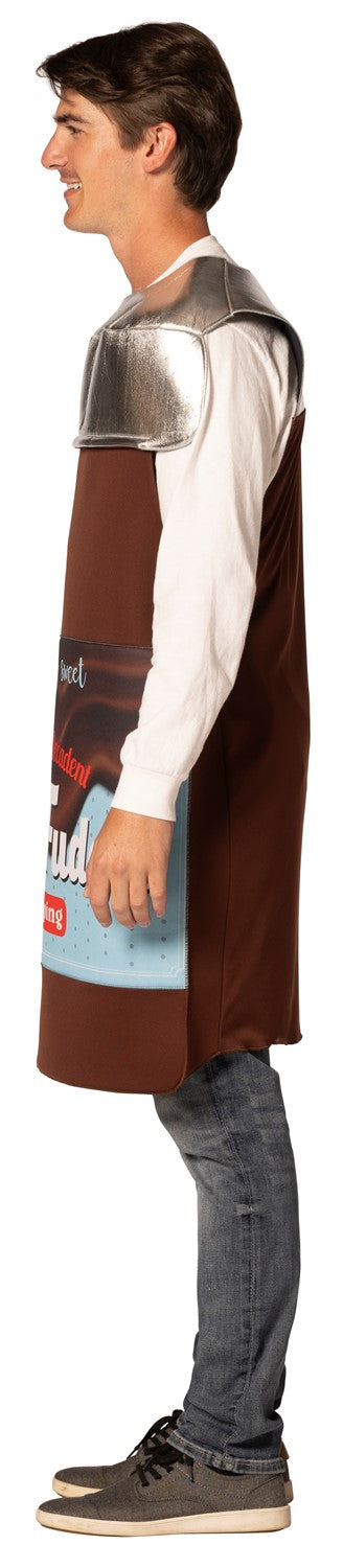 Hot Fudge Sauce Jar Halloween Costume, Adult One Size