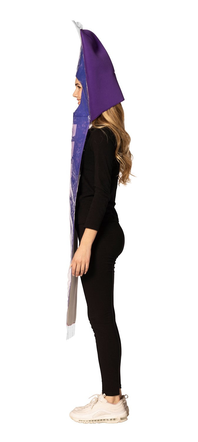FREE-Z Purple Ice Pop Halloween Costume, Adult One Size