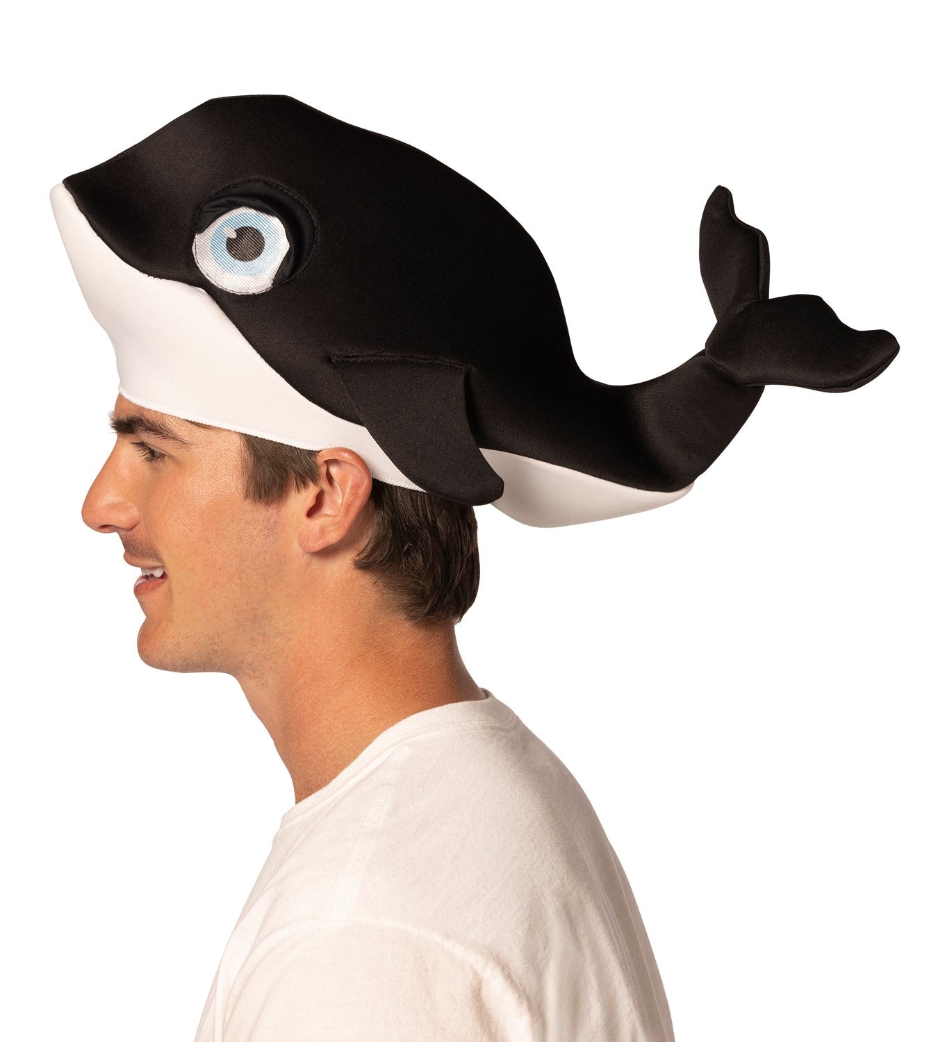 Whale Orca Hat Novelty Costume, Adult One Size