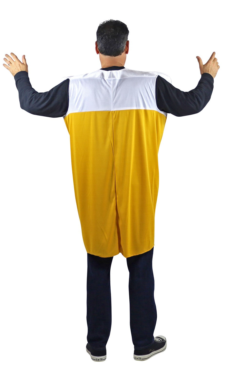 Beer Mug Dress and Beer Pint Couples Halloween Costume, Adult One Size