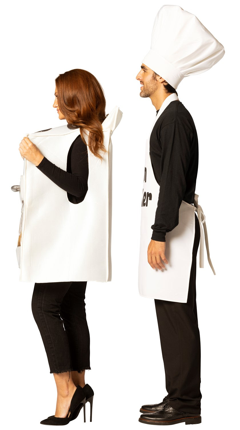 Bun in the Oven Couple Halloween Costume, Adult One Size