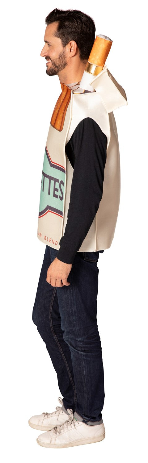 Cigarette Box Halloween Costume, Adult One Size