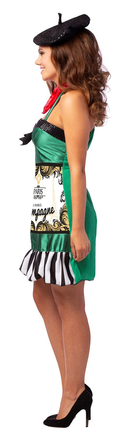 Champagne Dress Halloween Costume, Women's Size 4-10