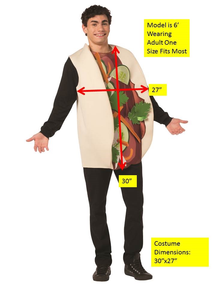 Pork Bao Costume, Adult One Size