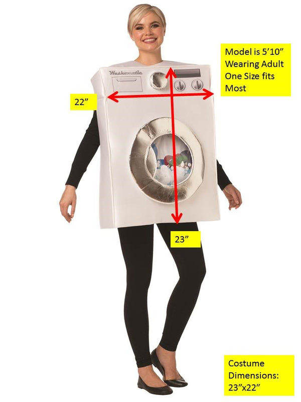 Washer Costume, Adult One Size