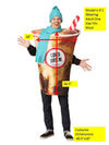 Cold Brew Coffee Costume, Adult One Size