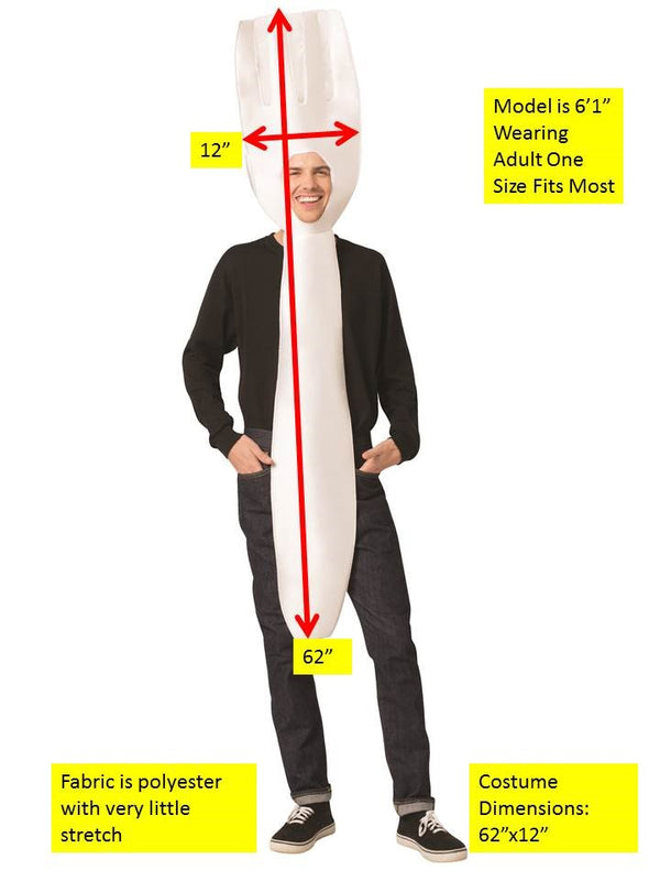 White Fork Costume, Adult One Size