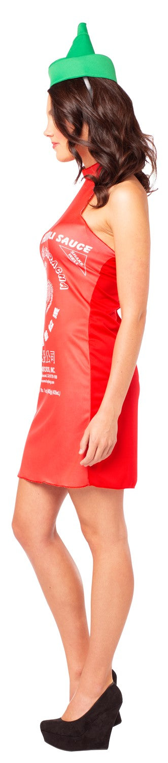 Sriracha Dress Costume, Women's Size 4-8