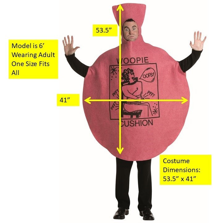Woopie Cushion Costume, Adult One Size