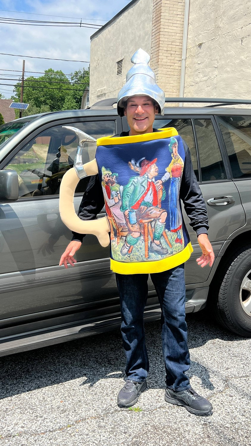 Beer Stein Halloween Costume, Adult One Size