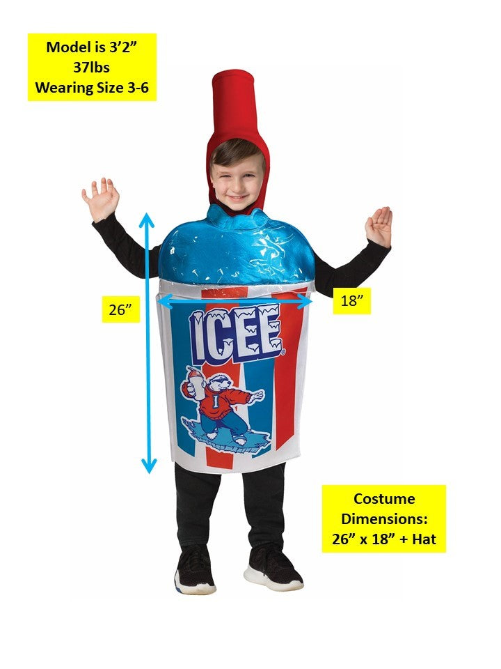 ICEE Blue Tunic Costume, Child 3-6