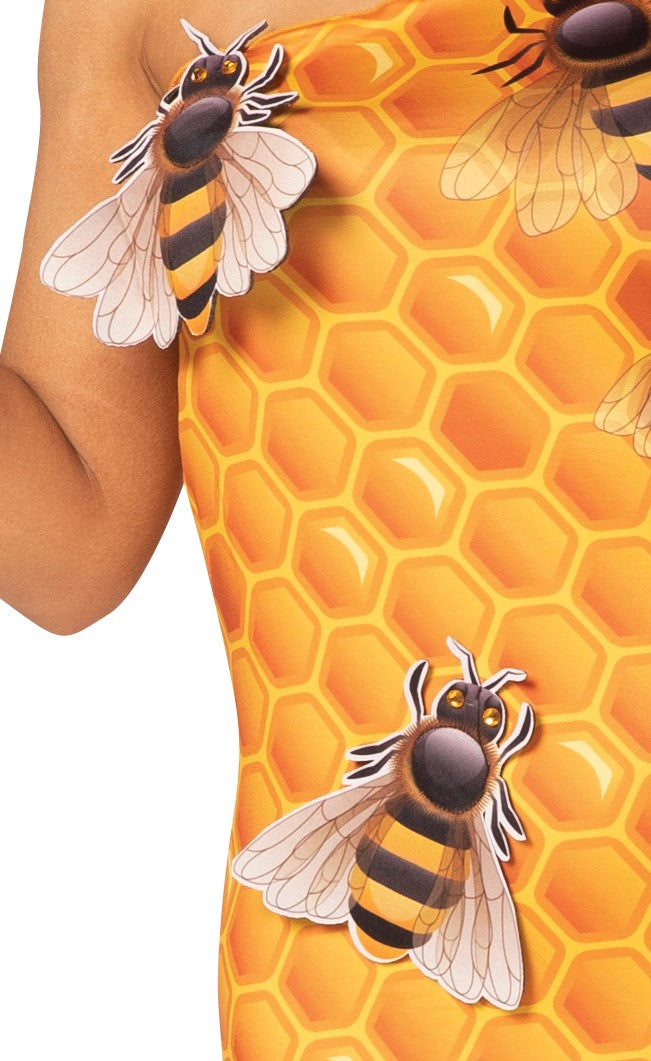 Honey Comb Dress Costume, Women's Size 4-8