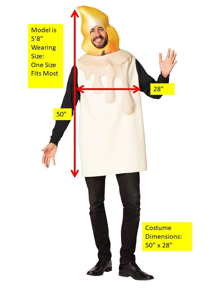 Candlestick Costume, Adult One Size