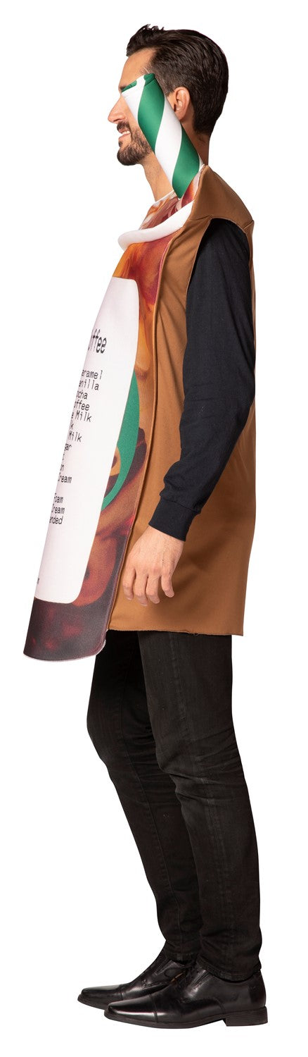 Barista's Nightmare Coffee Cup Costume, Adult One Size