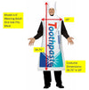 Tooth, Toothbrush and Toothpaste Halloween Group Costume, Adult One Size