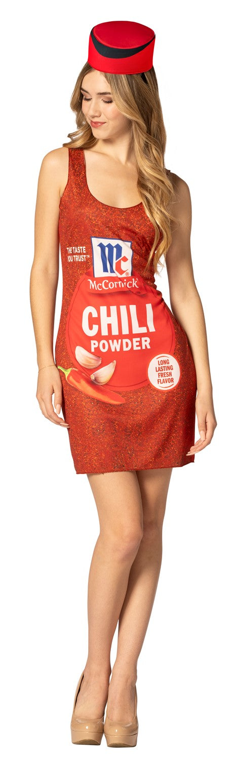 McCormick Chili Spice Dress Halloween Costume, Women's Size 2-8