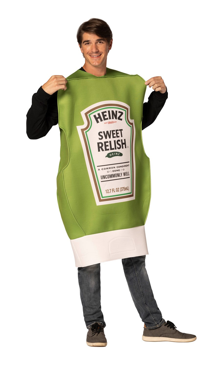 Heinz Relish Squeeze Bottle Halloween Costume, Adult One Size