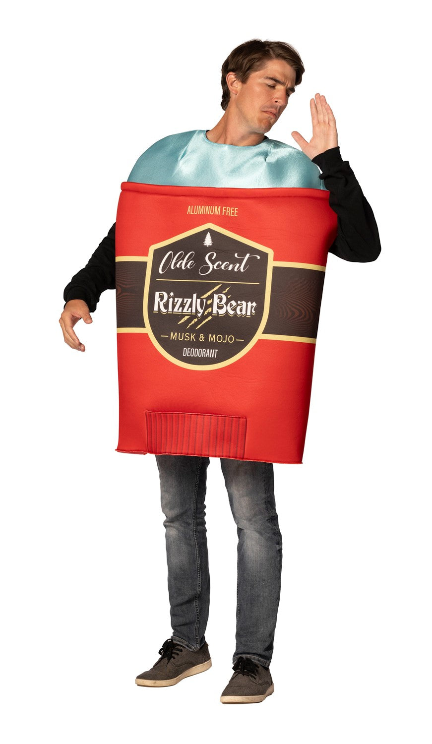Olde Scent Men's Deodorant Halloween Costume, Adult One Size