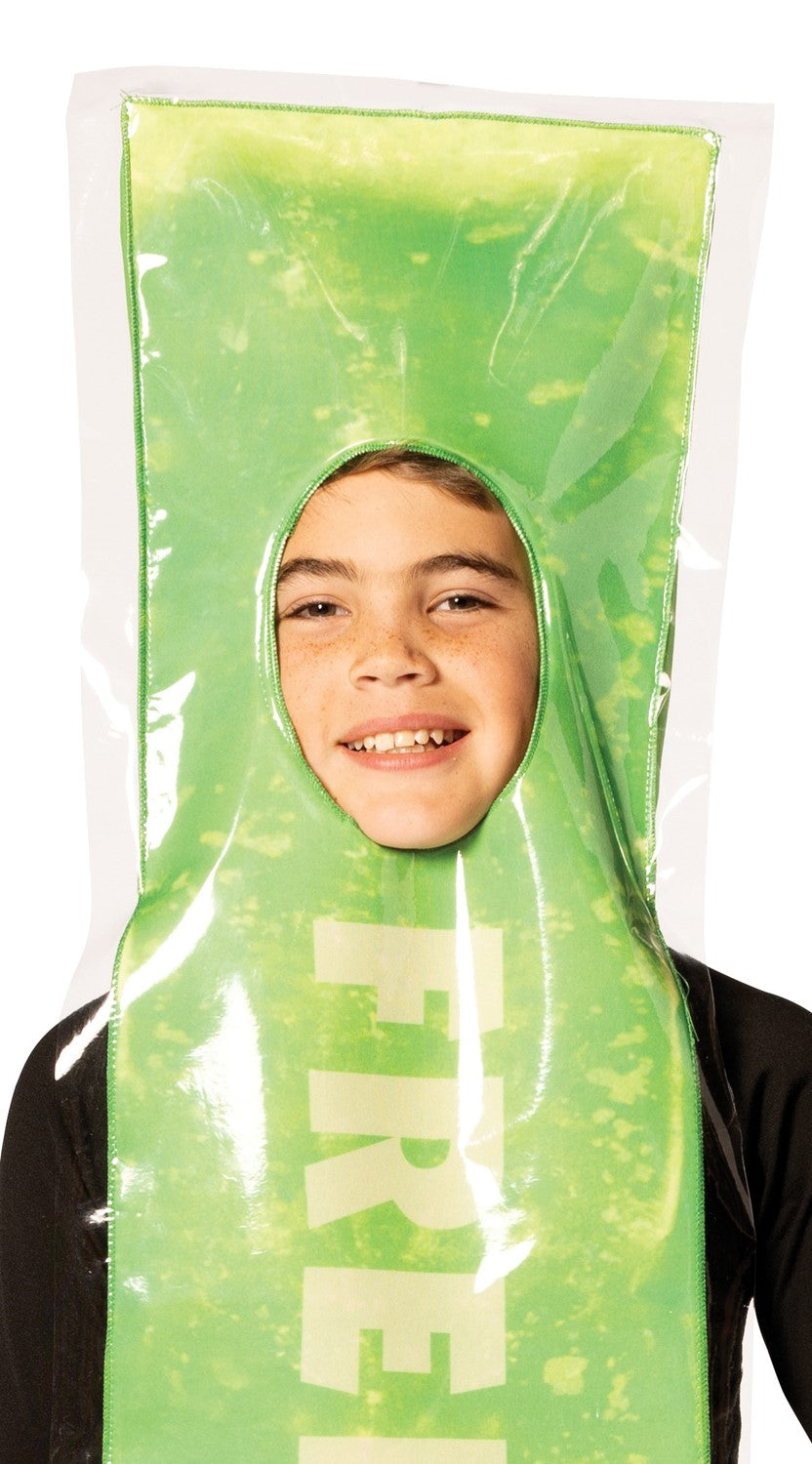 FREE-Z Green Ice Pop Halloween Costume, Child Size 7-10