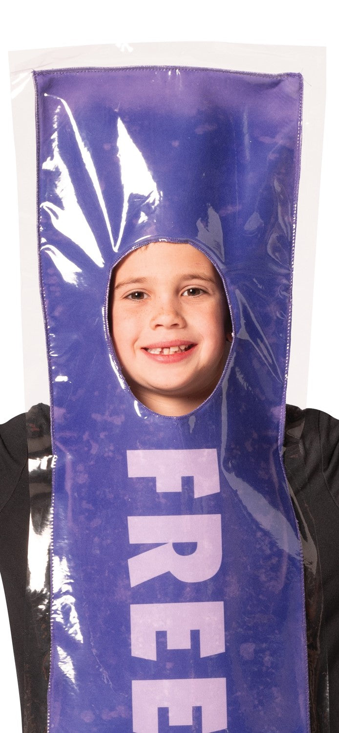 FREE-Z Purple Ice Pop Halloween Costume, Child Size 7-10