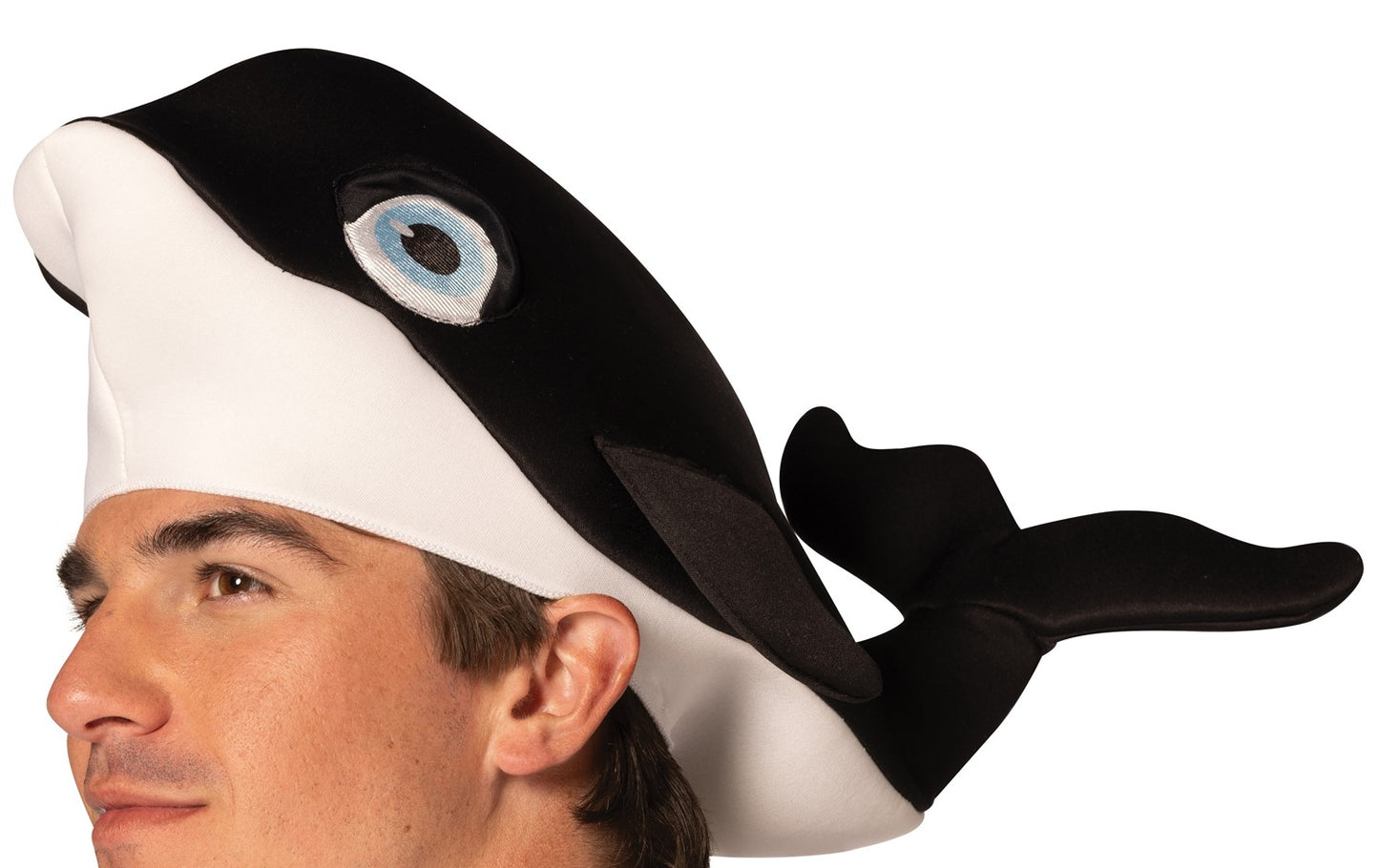 Whale Orca Hat Novelty Costume, Adult One Size