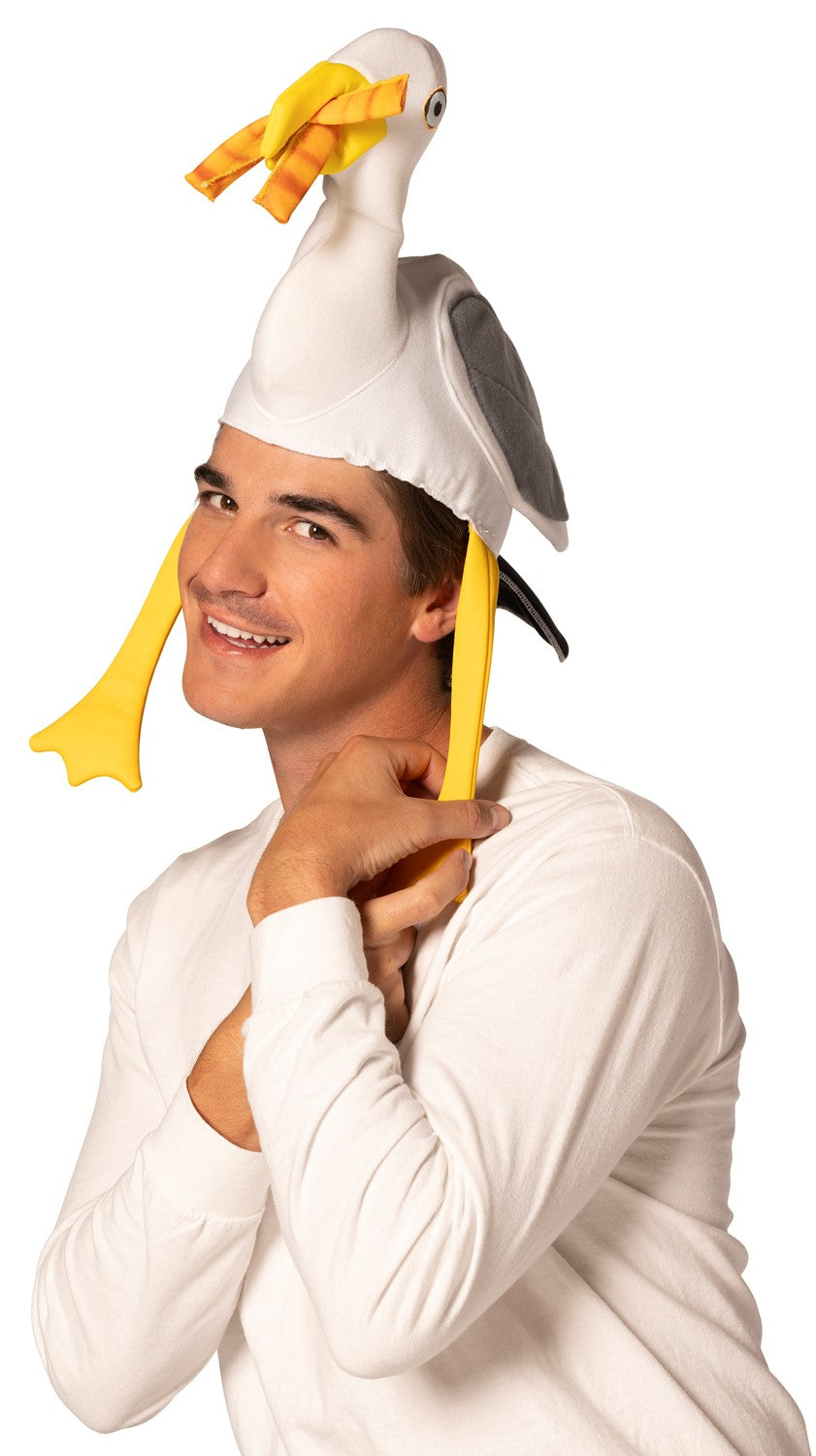 Seagull Hat Halloween Costume, Adult One Size