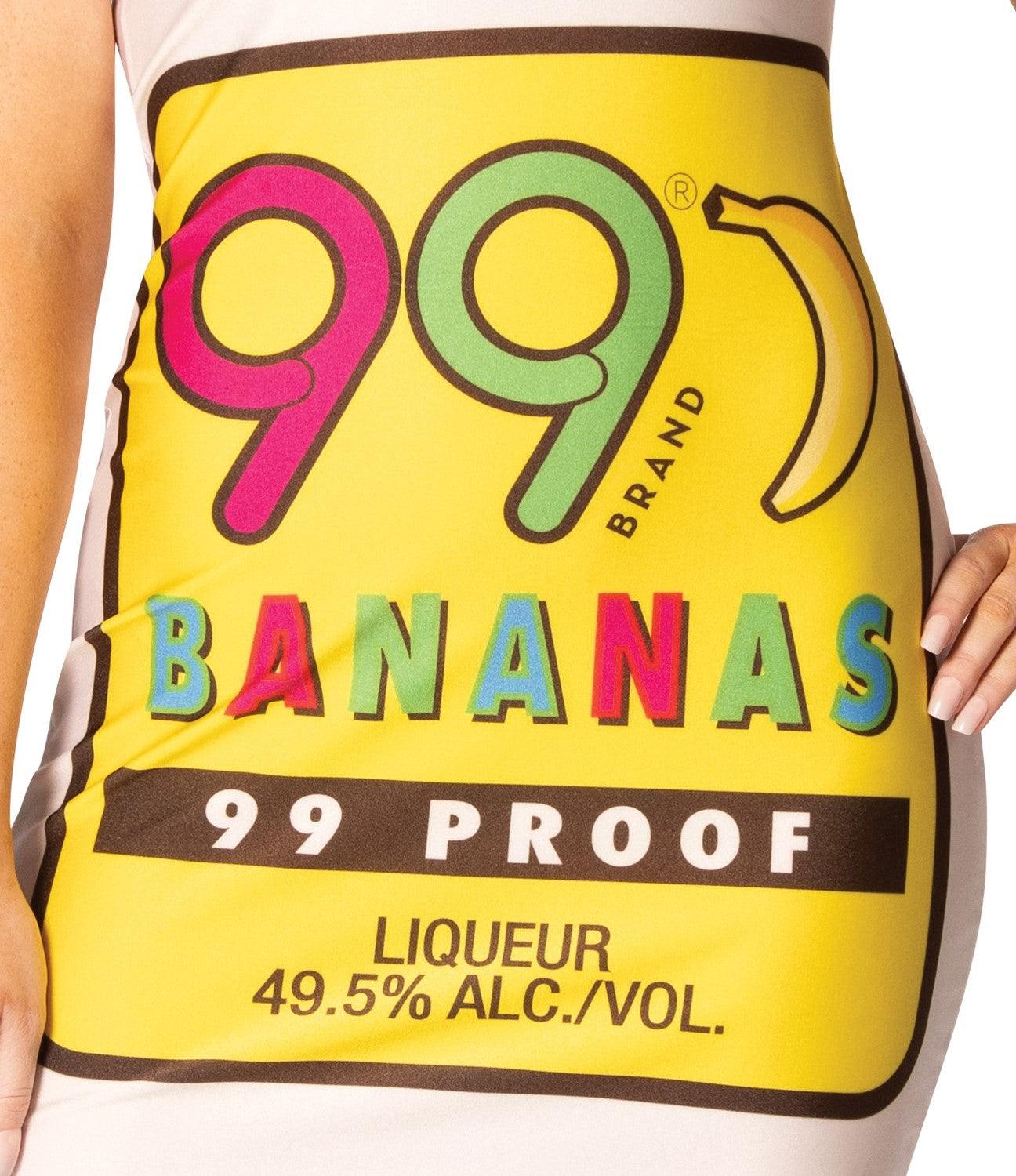 99 Banana Dress Costume, Women's Size 2-8