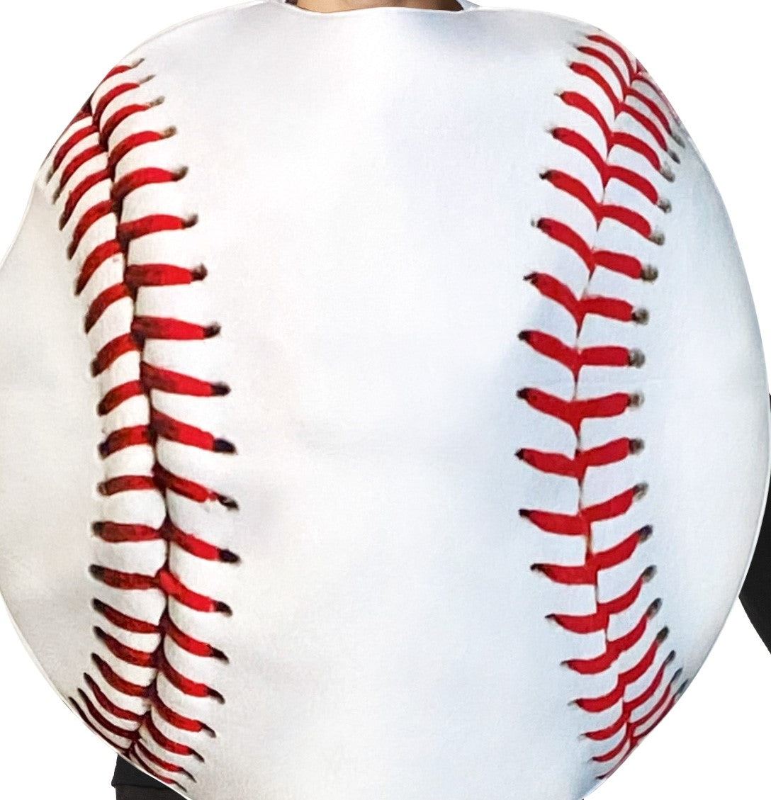Get Real Baseball Halloween Costume, Adult One Size