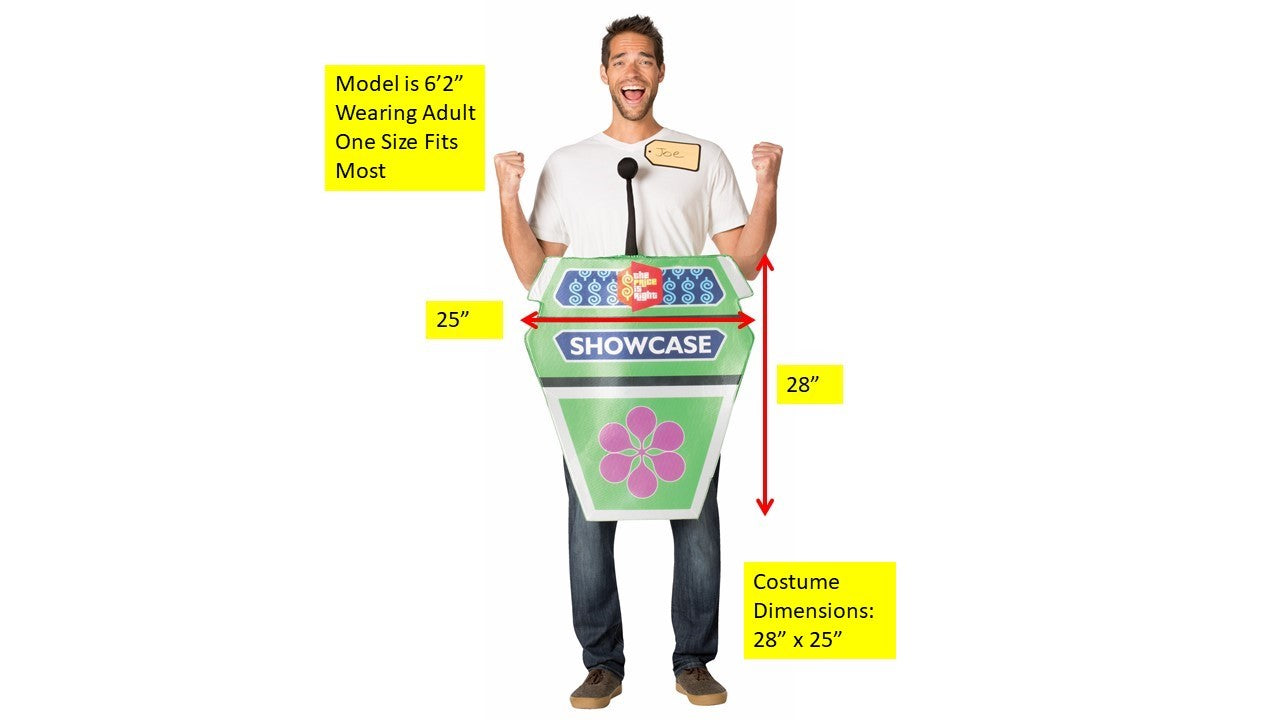 The Price is Right Showcase Showdown Couples Costume, Adult One Size